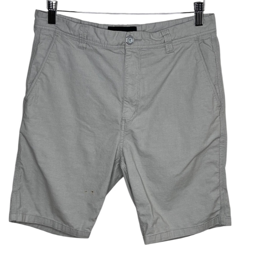 Rodd & Gunn Original Fit Grey Outdoor Casual Shorts Men Size 32 BLEMISH